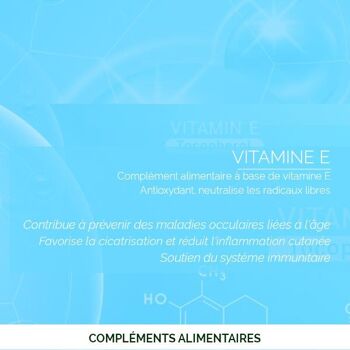 Sélénium + Vit E : Antioxydant 4