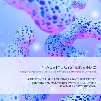 N-Acétyl Cystéine 600 mg : Antioxydant & Voies Respiratoires 4