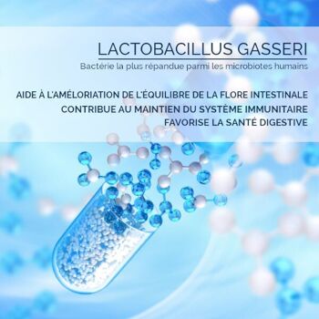 Lactobacillus Gasseri 60 Gélules : Probiotiques & Flore Intestinale 3