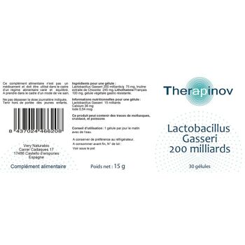 Lactobacillus Gasseri 30 Gélules : Probiotiques & Flore Intestinale 2