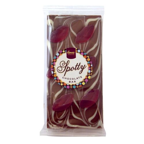 Spotty Milk Chocolate Bar With Juicy Lips