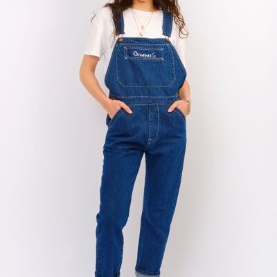 DENIM HEMP OVERALLS