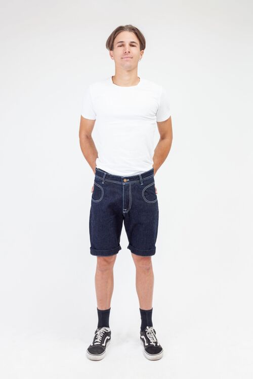 SHORTS DENIM IN CANAPA