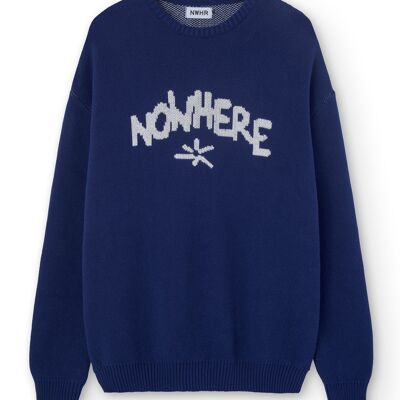 Maglia Nowhere blu scuro