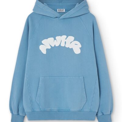 Sweat à capuche Bubble Denim