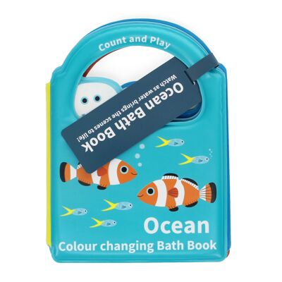 Libro da bagno che cambia colore - Oceano