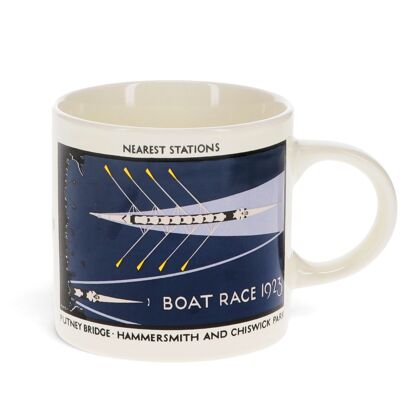 Taza de cerámica - TfL Vintage Poster "Boat Race"