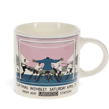 Mug en céramique - Affiche Vintage TfL "Cup Final" 1