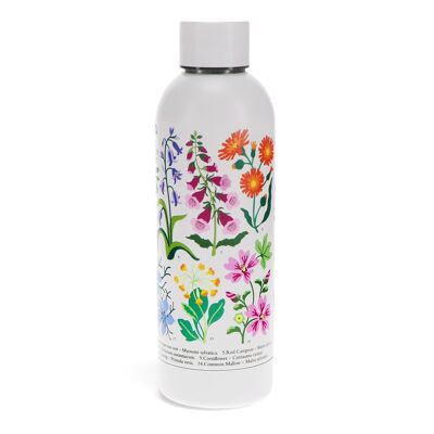 Edelstahl-Trinkflasche 500 ml – Wilde Blumen