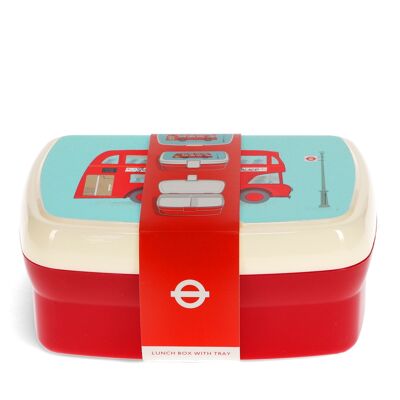Lunch box with tray - TfL Routemaster Bus