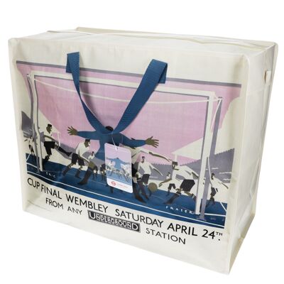 Jumbo storage bag - TfL Vintage Poster "Cup Final"