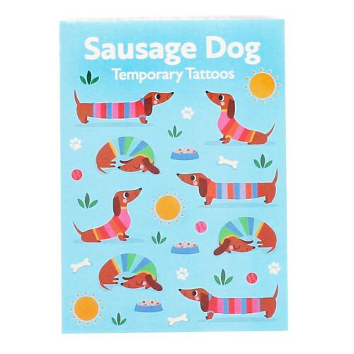 Temporary tattoos - Sausage Dog