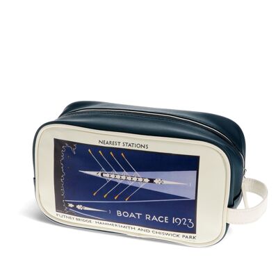 Borsa per la toilette - Poster vintage TfL "Boat Race"