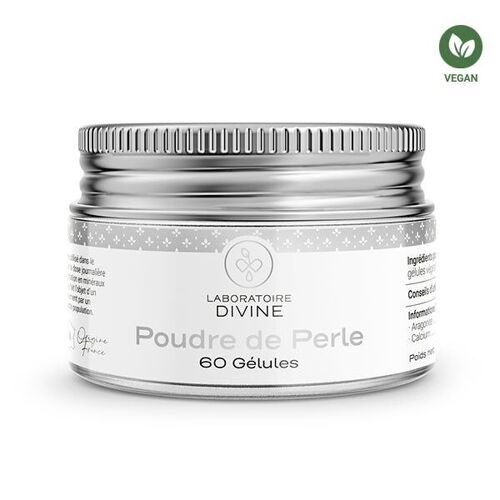 Poudre de perle Origine France 60 gélules