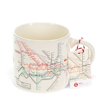 Mug en céramique - TfL Heritage Tube Map 2