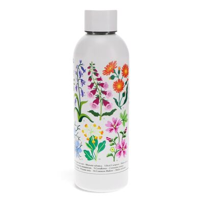 Botella de bebida de acero inoxidable 500ml - Flores Silvestres