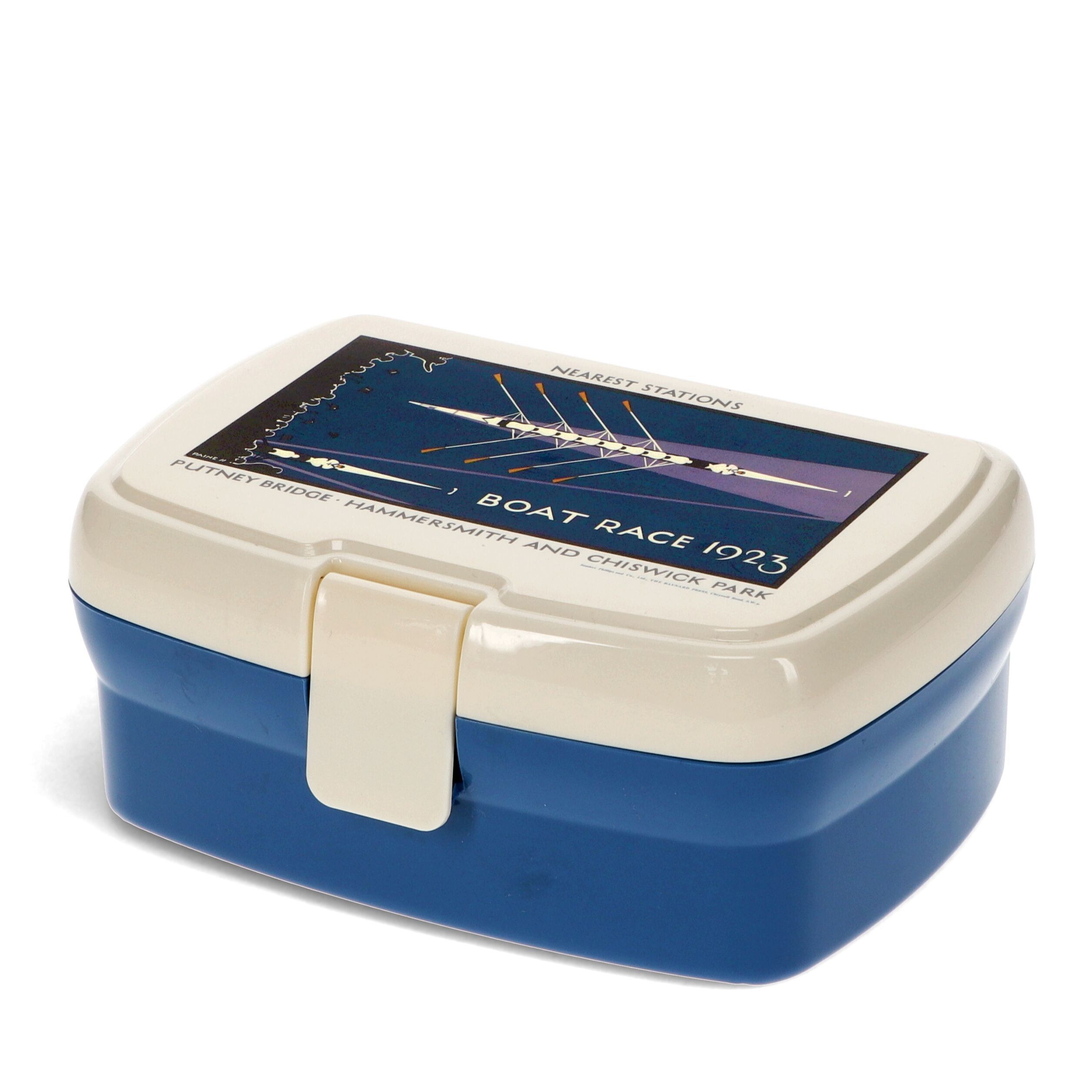 Fiambrera con bandeja - TfL Vintage Poster "Boat Race"