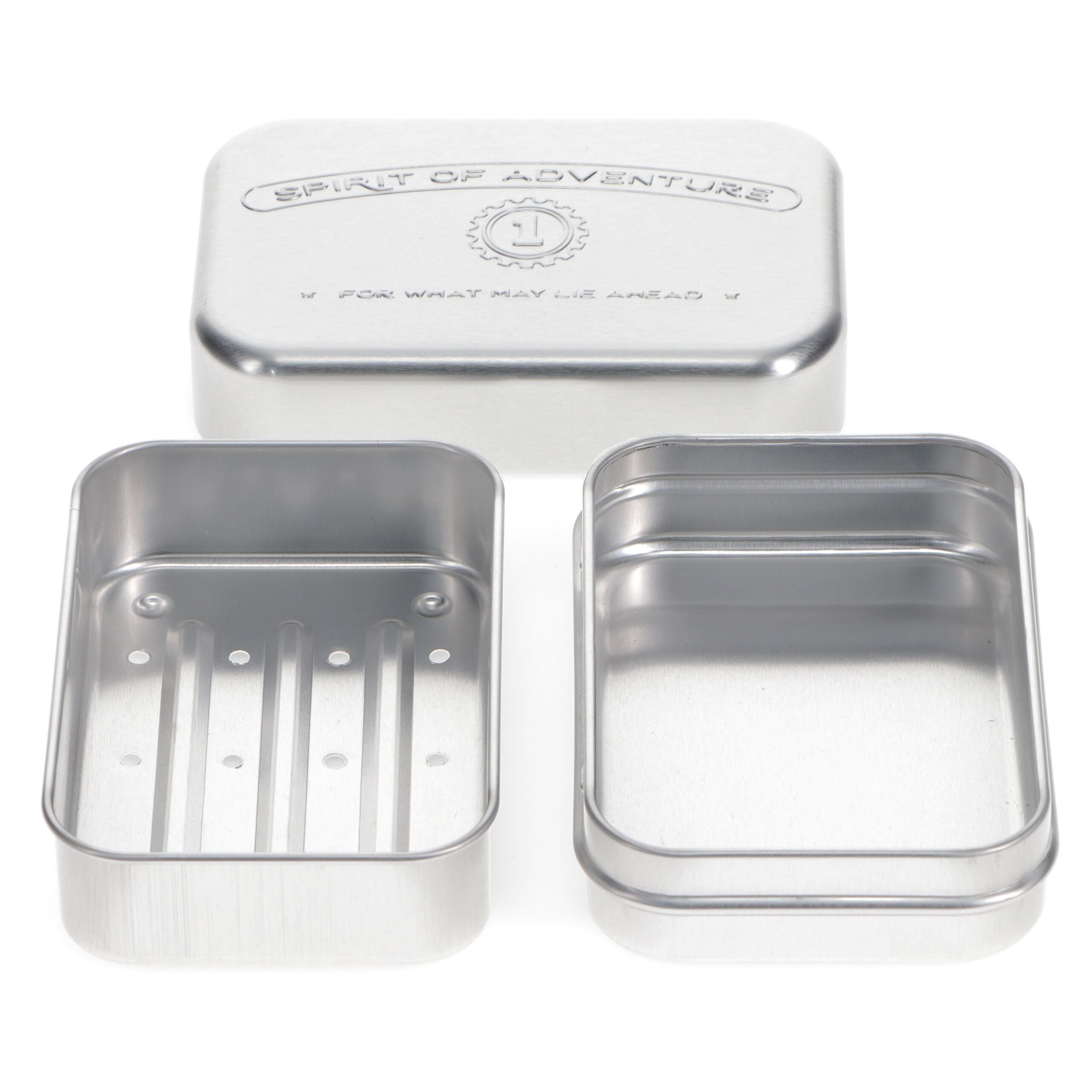 Seifenschale aus Aluminium - Spirit of Adventure