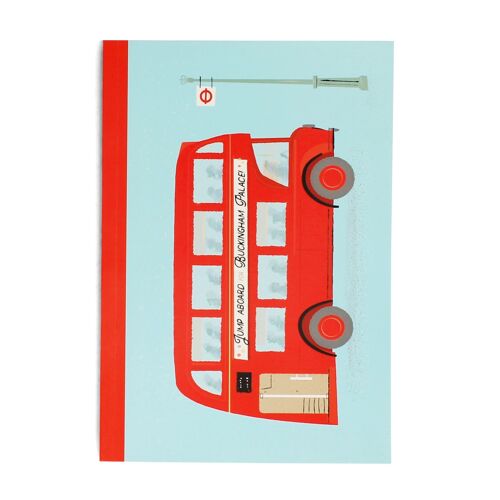 A5 notebook - TfL Routemaster Bus