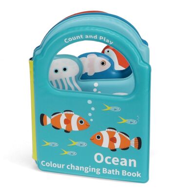 Libro da bagno che cambia colore - Oceano