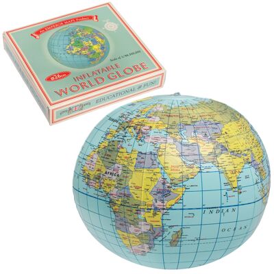 Inflatable world globe - World Map