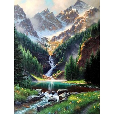 Peinture par numéros "Nature" - 40x50 cm