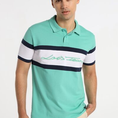 LOIS JEANS - Polo shirt Chest Stripe Embroidery 3D | 124763