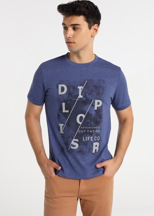 LOIS JEANS - Lois Dip Graphic Short Sleeve T-Shirt | 124774