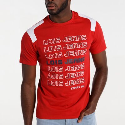 LOIS JEANS - Short Sleeve T-Shirt Shoulder Pieces | 124780
