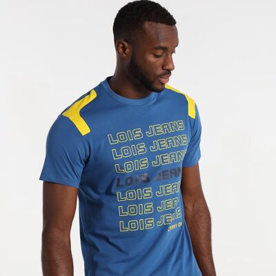 LOIS JEANS - Kurzarm-T-Shirt Schulterstücke | 124781