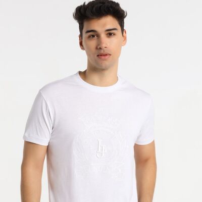 LOIS JEANS – T-Shirt mit Stickerei aus flüssiger Baumwolle | 124814