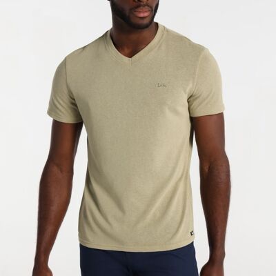 LOIS JEANS – Kurzarm-T-Shirt-Mischung mit V-Ausschnitt | 124826