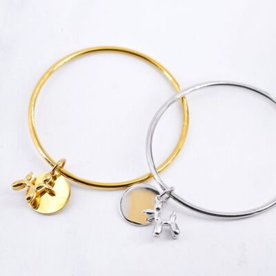 Puppy bangle and tassel