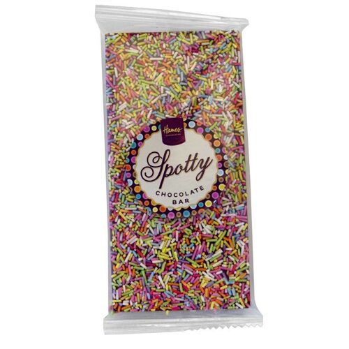 Spotty Milk Chocolate Bar With Sprinkles