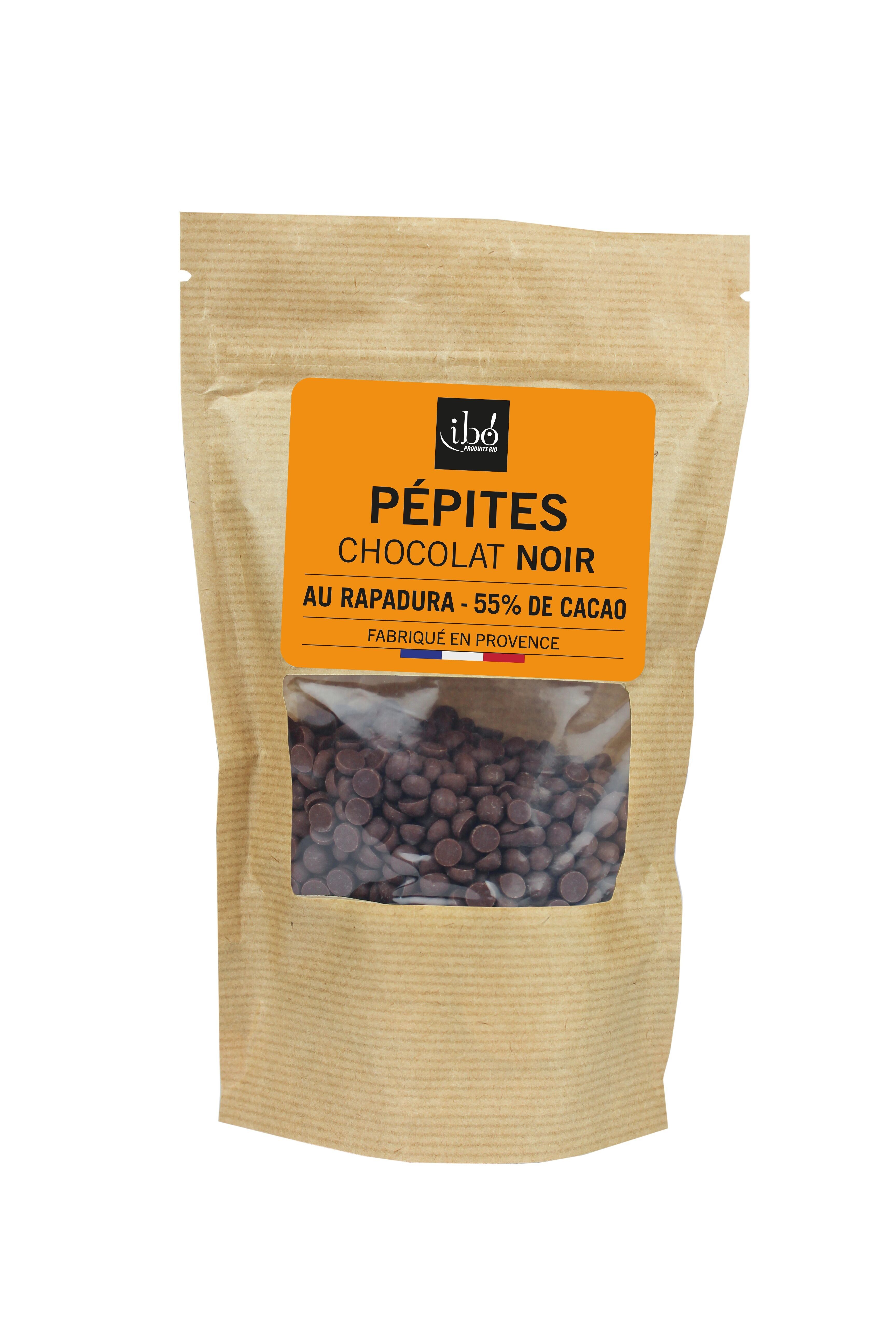 Rapadura dunkle Schokoladenstückchen (55 % Kakao)