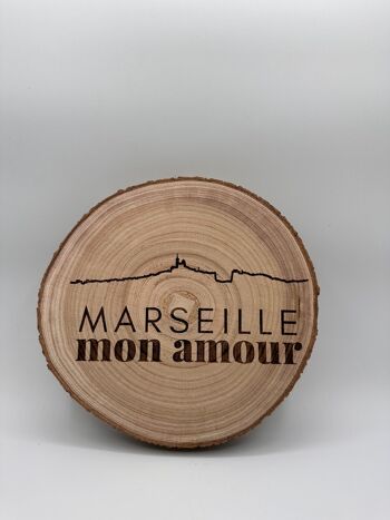 Rondin de bois - Marseille mon amour 1