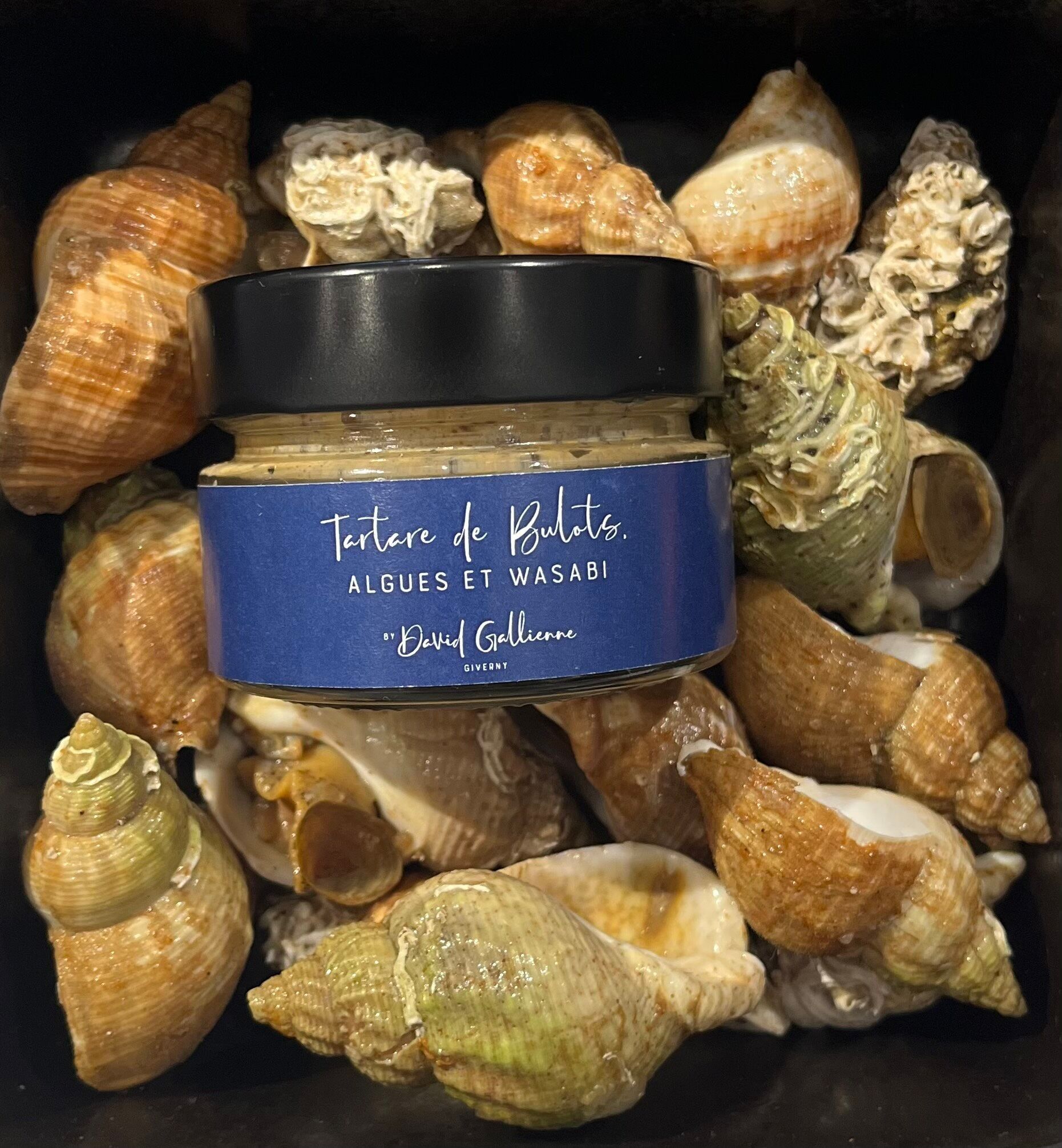 Tartare de bulots algues et wasabi