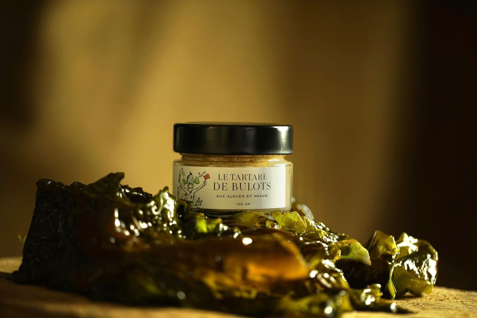 Tartare de bulots algues et wasabi