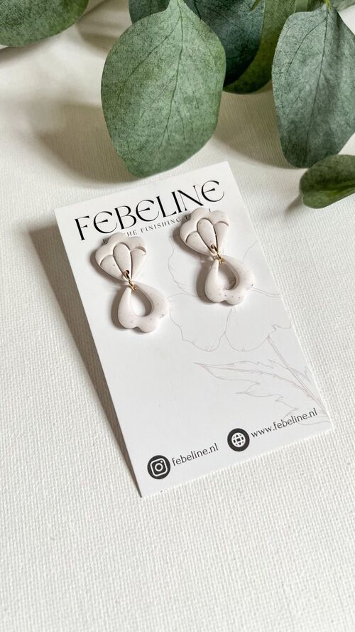 Earrings Jolie - Handmade from polymer clay