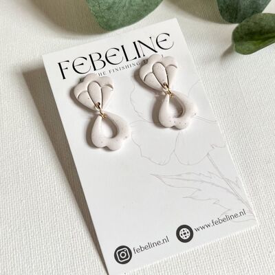 Earrings Jolie - Handmade from polymer clay