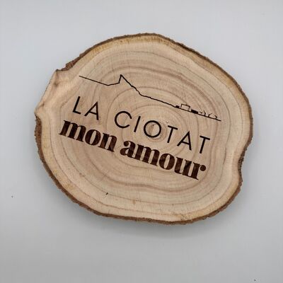 Log of wood - La Ciotat my love