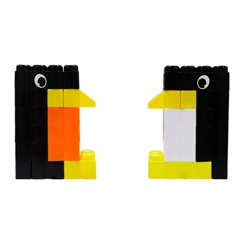 Bloques gigantes Pingüino 17 piezas