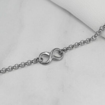 Small infinity bracelet