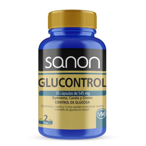 SANON Glucontrol 30 cápsulas de 545 mg Pack 2