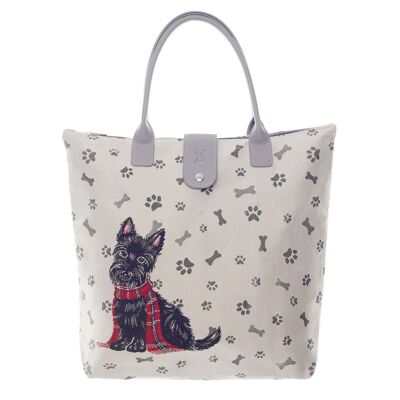 Scottie Dog - Folding Bag