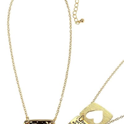 Heartfelt Love Link Necklace, Locket 'I Love You - Roy Croft