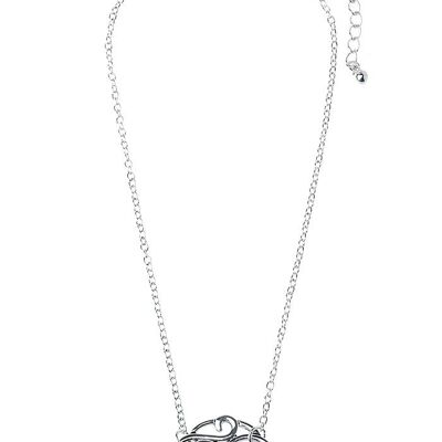 Collier à maillons Dreamweave, pendentif rond « Dream »