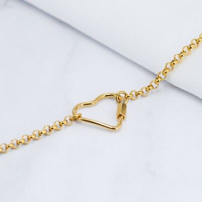 Medium Heart Bracelet