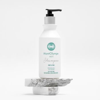 SHAMPOOING MENTHE & PIN POUR HOMME 1
