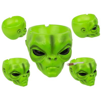 Alien-Kopf-Aschenbecher